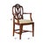 A set of 10 Solid Mahogany Sweet Heart Dining Chairs by Niagara Furniture, the set consisting of 2 arm chair s and 8 side...