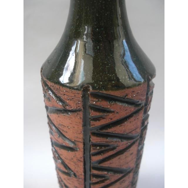 1970s Mid Century Modern Collection of Laholm Kermik Swedish Ceramic Pottery- 5 Pieces For Sale - Image 5 of 17