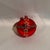 Traditional Vintage Hand Blown European Red Glass Ornaments-Set of Four For Sale - Image 3 of 4