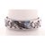 14 Karat White Gold Scroll Design Eternity Diamond Band Ring For Sale - Image 4 of 8