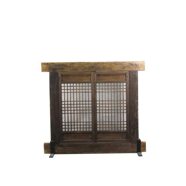 Japanese Window W/Stand For Sale - Image 10 of 10