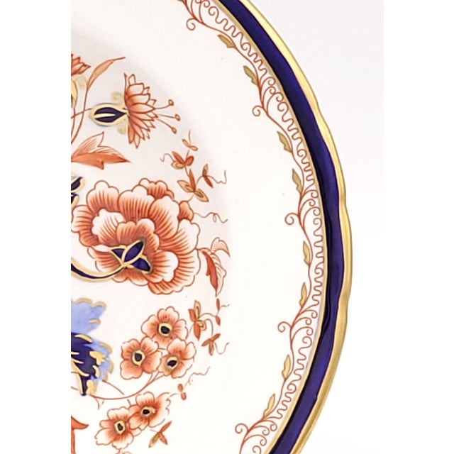 Ceramic Set of Nine Royal Crown Derby Soup Bowls, Circa 1980 For Sale - Image 7 of 8
