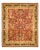 Orange Mogul, One-of-a-Kind Hand-Knotted Area Rug in Orange, 8' 2" x 9' 10" For Sale - Image 8 of 8