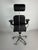 Black Ergonomic Executive Chair in Genuine Leather from FALTO Sonet, 1990s For Sale - Image 8 of 9