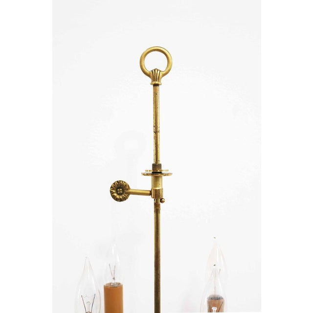1960s Large French Bouillotte Table Lamps in Brass, 1960s, Set of 2 For Sale - Image 5 of 10