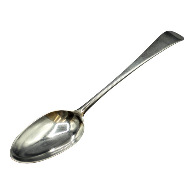 1790 English Sterling Silver Tablespoon by Hester Bateman For Sale