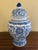 Early 21st Century Chinoiserie Large Blue and White Porcelain Ginger Jar For Sale - Image 5 of 8