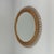 Round Rattan Hand Woven Wall Mirror, Sweden, 1950s For Sale - Image 3 of 13