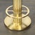 Metal Mid-Century Designed for Leisure Fluted & Cream Upholstered Brass Counter Stool For Sale - Image 7 of 10