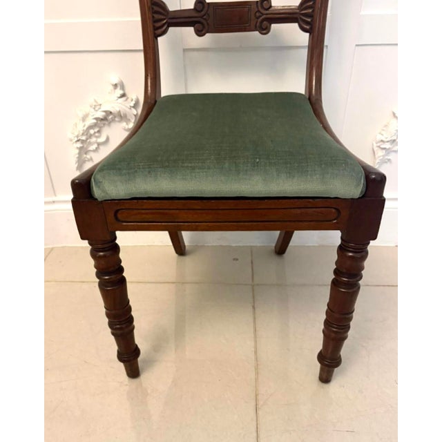 Antique Regency Mahogany Dining Chairs, 1830, Set of 8 For Sale - Image 12 of 18