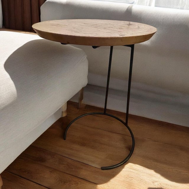 Attributed to Jens Risom T.710 Side Table in Walnut A versatile mid-century side table, attributed to Jens Risom’s Model...