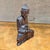 Hand-Carved Wooden Buddha Meditation Statue Folk Art For Sale - Image 12 of 13