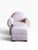 Art Deco Shearling Club Chair and Ottoman, 1980s For Sale - Image 4 of 10