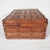 Two Korean Antique Dowery Boxes in Brown Rattan and Red Papier-Mâché For Sale - Image 10 of 11