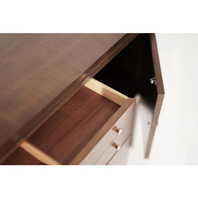 Mid Century Entry Console Table in Mahogany, Circa 1950s For Sale - Image 12 of 13