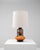 Mid-Century Modern 20th Century German Orange Fat Lava Ceramic Table Lamp For Sale - Image 3 of 18
