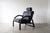 Vintage Italian Lounge Chair in Leather For Sale - Image 14 of 15