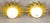 Vintage Ceiling Lamps with Plastic Mounting, Metal Frame and Glass Shade, 2000s, Set of 2 For Sale - Image 3 of 7