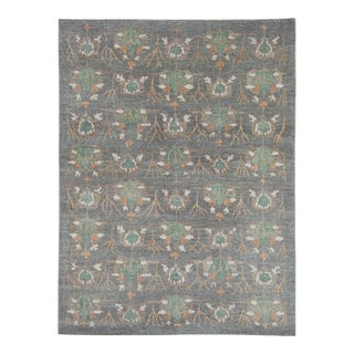 Turkish Oushak Rug 9'5" x 12'6" #20374 For Sale