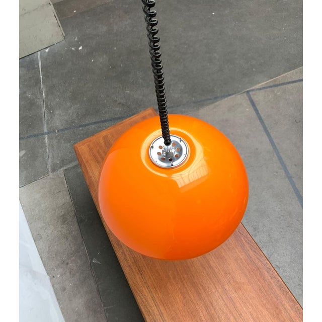 1960s Space Age Cabras Pendant Lamp by Luigi Massoni for Guzzini, 1960s For Sale - Image 5 of 18