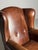 Wingback Club Chair in Sheep Leather For Sale - Image 18 of 18