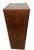 Vintage Tiger Oak File Cabinet Four Drawers One Locks Paneled Sides Legal Size For Sale - Image 11 of 11