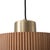 Tambo Pendant Light - Natural Ash Wood Finish, Weathered Brass Base For Sale In Los Angeles - Image 6 of 11