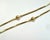18K Yellow Gold 1.1 mm wide Box Chain Ball Necklace 24 Inches Long 1.1 MM wide 24 Inches long Necklace Beautiful box chain...
