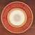 1930s Pickard Red & Gold Czech Bohemian Porcelain Dinner Plates - Set of 8 For Sale In Chicago - Image 6 of 16