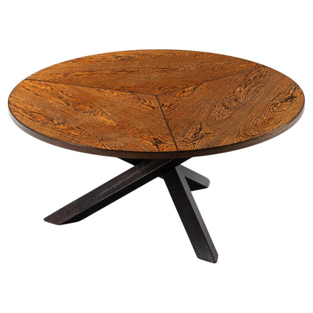 Tripod Dining Table in Wenge by Gerard Geytenbeek, Netherlands, 1960 For Sale - Image 14 of 14