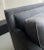 Gray & Olive Green Alpaca Wool Slope Arm Sofa With Charcoal Cerused Oak Wood Base For Sale In New York - Image 6 of 8