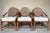 Brown Newly Upholstered Vintage Rattan & Cane Oval-Back Dining Chairs | Set of 6 For Sale - Image 8 of 15