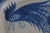 Mid-Century Modern Large Mid-Century Danish Oblong Ceramic Decorative Platter in Blue and Grey from Thomas Toft, 1960s For Sale - Image 3 of 6