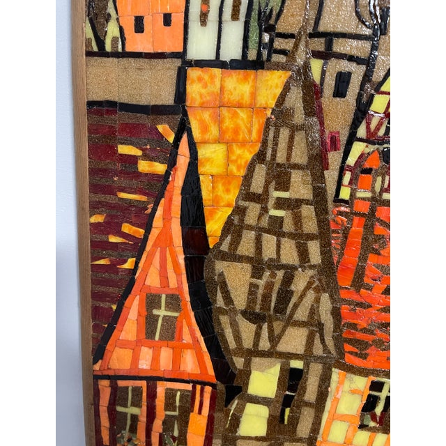 Vintage Mosaic Austrian Travel Poster by Earl Thollander by Dr. Stanley Cohen For Sale - Image 14 of 18