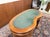 English Kidney-Shaped Chesterfield Desk For Sale - Image 11 of 15