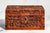 Chinoiserie Hand Carved Village Scene Box Antique Chinese Wood Box 19th Century Decorative Chinoiserie Asian Oriental Home Decor For Sale - Image 3 of 13