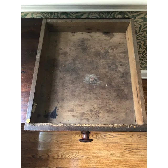 19th Century Antique Federal One-Drawer Table For Sale - Image 4 of 7