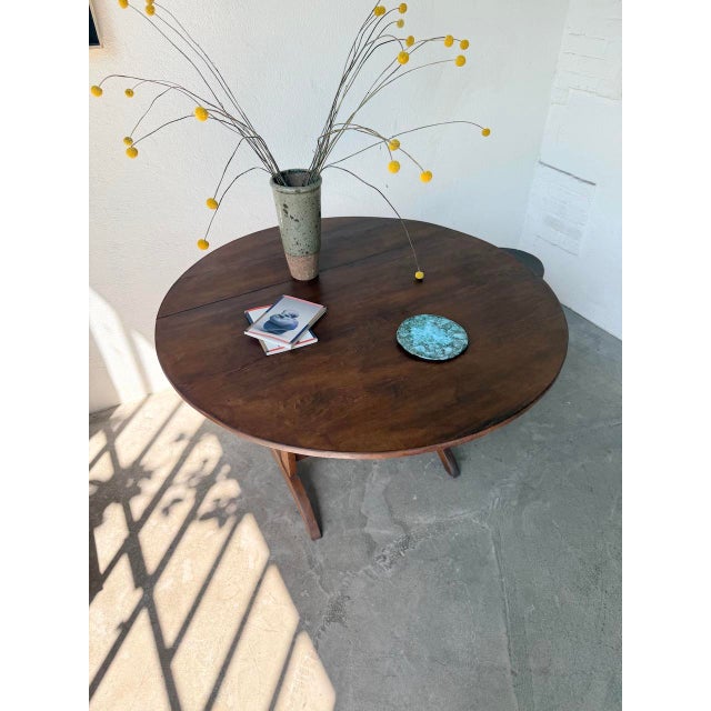 Oak Winegrowers Table, 1950s For Sale - Image 15 of 18