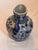 Mid 20th Century Vintage Chinese Blue and White Porcelain Pitcher With Crackle Glaze For Sale - Image 5 of 7