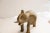 :: Vintage handmade African elephant sculpture. Circa late mid 20th century, though possibly older, this piece has such...