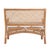2020s Antigua 42 in. W Rectangular Rattan Dining Bench with Back, Natural Rattan For Sale - Image 5 of 7