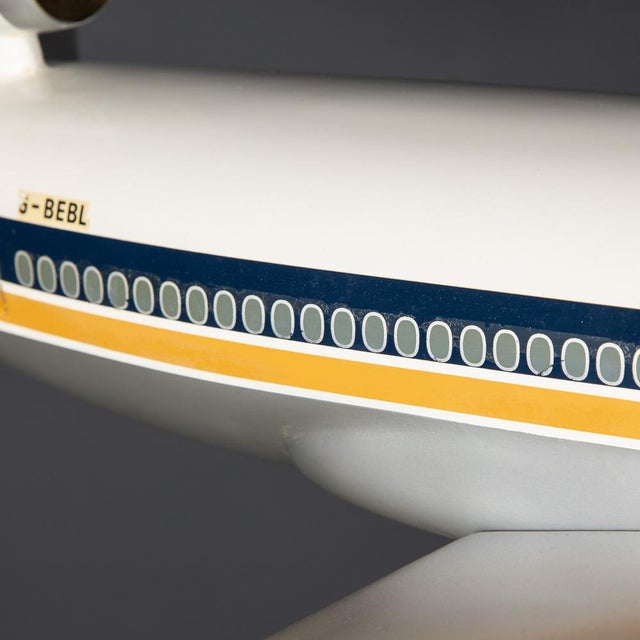 20th Century British Fiberglass Caledonian DC10 Airplane Model, 1970 For Sale - Image 16 of 18