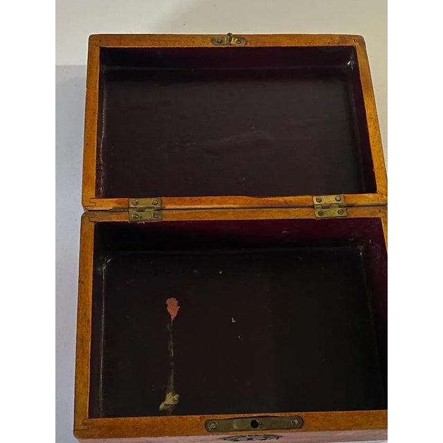 15th Century & Earlier 19th Century France Victorian Jewelry Box in Wood For Sale - Image 5 of 11