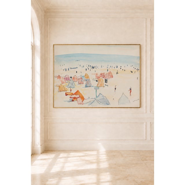 Not Yet Made - Made To Order Vintage French Beach Print, Coastal Wall Art by Albert Marquet - 36" X 24" For Sale - Image 5 of 9