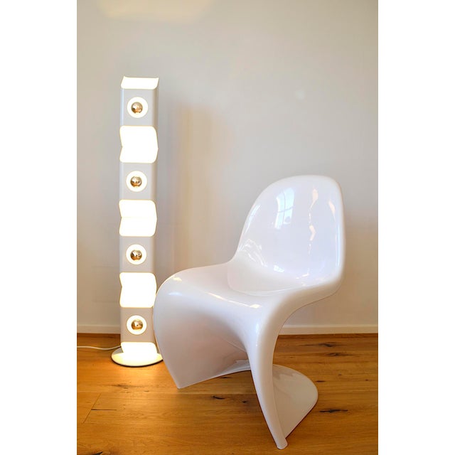 Very rare floor lamp in Pop Art - Space Age design from the 1960s - 1970s. This lamp was designed by German designer Klaus...