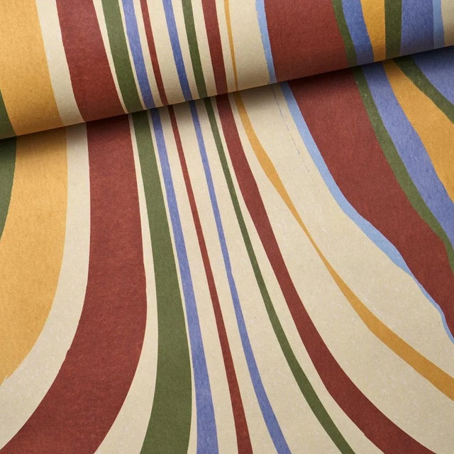 Not Yet Made - Made To Order Sample - Schumacher x Backdrop Mood Ring Wallpaper in Fontana For Sale - Image 5 of 6