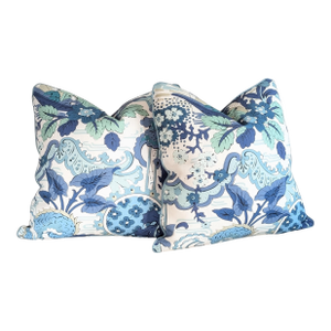 Harlequin Shenlong Performance Pillows in Celeste/