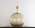 Murano Glass Spherical Lamp Base Table Lamp in Straw Color, Italy, 1980s For Sale - Image 3 of 12