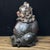 Bronze Vintage Bronze Guardian Lion Censer - Statue Incense Burner For Sale - Image 8 of 9