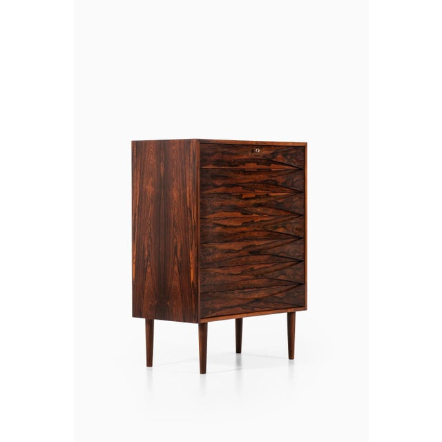 Rosewood Cabinet Attributed to Arne Vodder for N.C. Møbler, Denmark, 1950s For Sale - Image 6 of 15